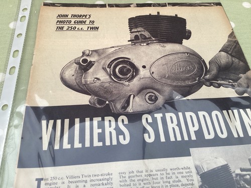 Villiers 250 engine - 250, cc