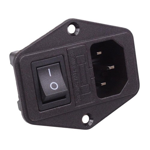 Iec mains power plug socket - mains, /