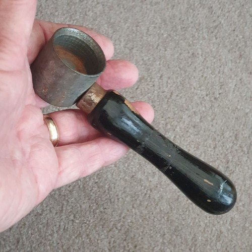 Vintage metal bottle capper - metal,