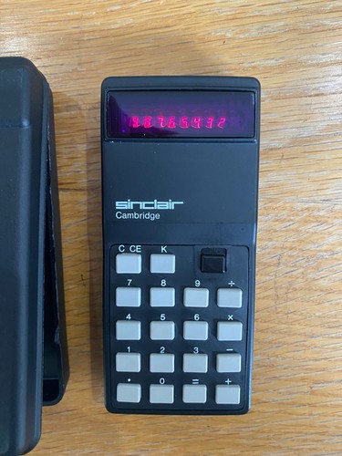Sinclair cambridge calculator - sinclair,