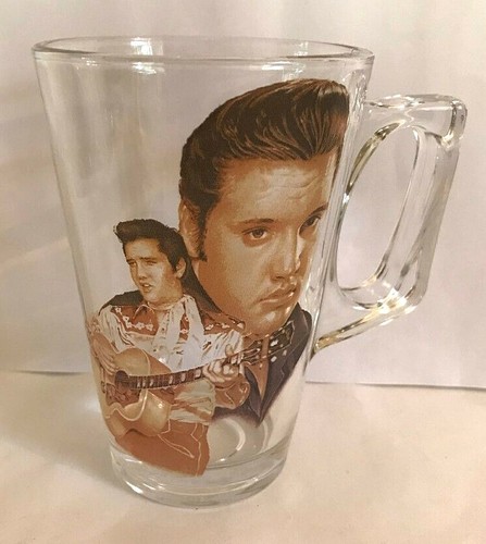Elvis presley glass - presley, mug