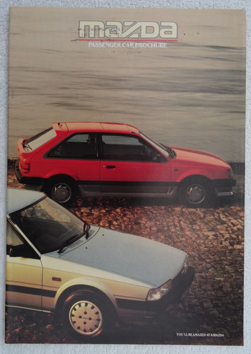 Mazda brochure 1986 323 - brochure, 1986: