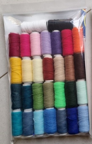 Acrylic yarns punch needle - yarns,