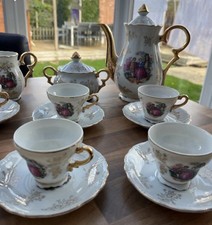 **RARE FIND** Royal Crown Couple Courting Tea set