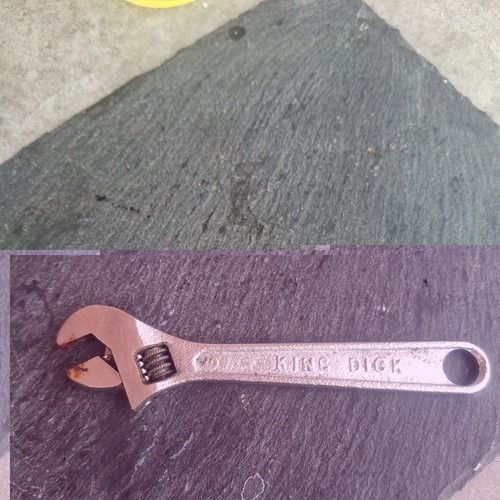 Vintage king dick - 6", chrome