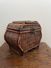 Vintage bamboo/wicker woven