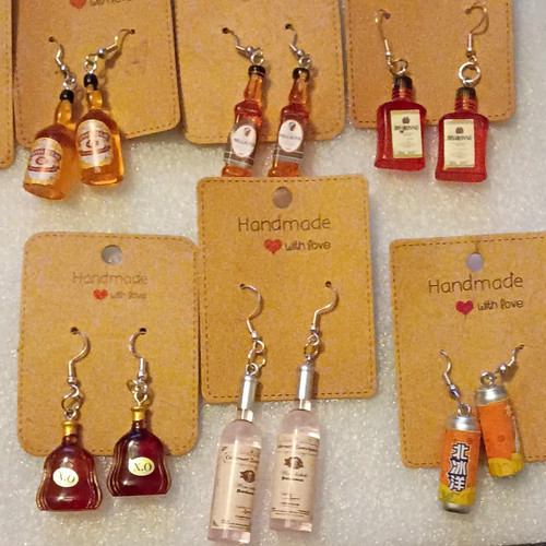 Miniature liquor bottles - 13,