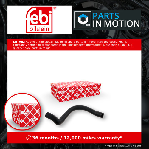Radiator hose fits seat - radiator, ibiza