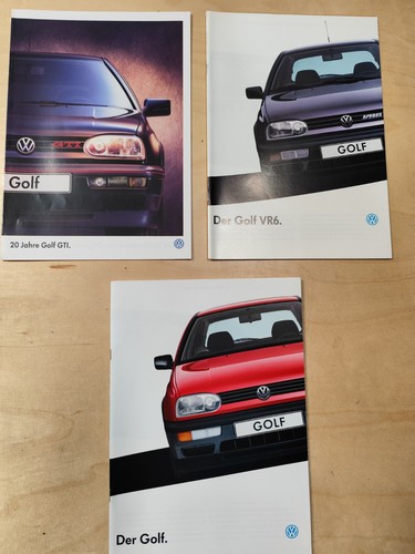 Brochure golf vr6 gti - golf,