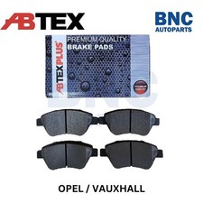 Abtex Front Brake Pads fits VAUXHALL CORSA MK3 D 2006-2015 