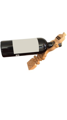 Handmade walnut wood wine - handmade,