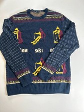 Vintage Ski Funky Knit Sweater