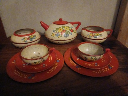 Vintage tin toy part - tin,