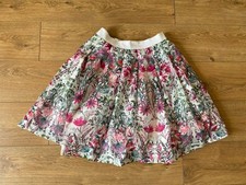 Ted Baker Women's Flowtii Oil Painting floral printed skirt size 2