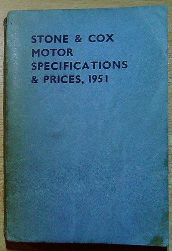Price list stone - cox, motor
