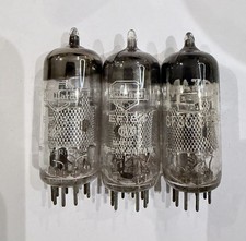 Ef184 valve tubes - 3x,