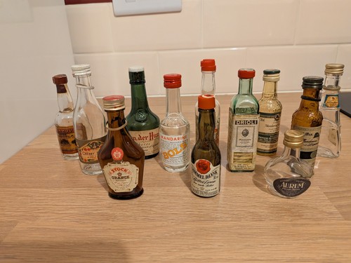 Vintage miniature liqueur - miniature,