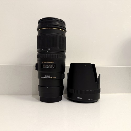 Sigma 200mm ex apo - f/2.8,