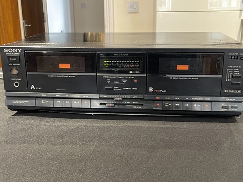 Sony w250 dual cassette - tc-w250,
