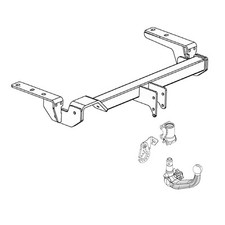Westfalia Towbar for Peugeot 3008 Crossover 2009-2016 - Detachable Tow Bar