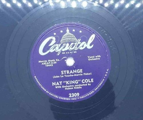 Nat king cole strange how - nat, /