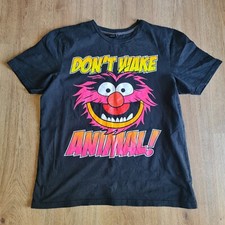 Official Disney Muppet T-Shirt "Don't Wake Animal!" Animal Muppets Funny Size M