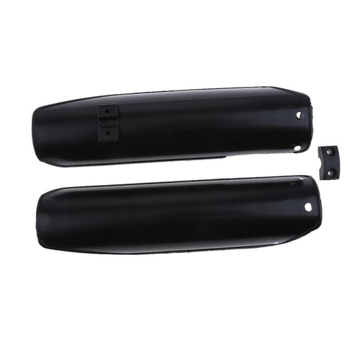 Plastic front fork guards - front,