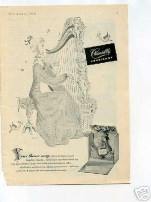 Houbigant chantilly 1940 - houbigant, 1940's