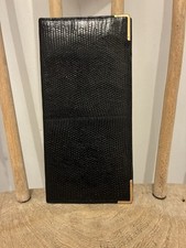 Asprey Black Leather Vintage