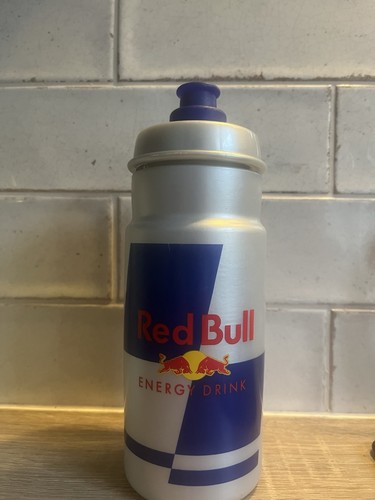 Red bull water bottle - bull,