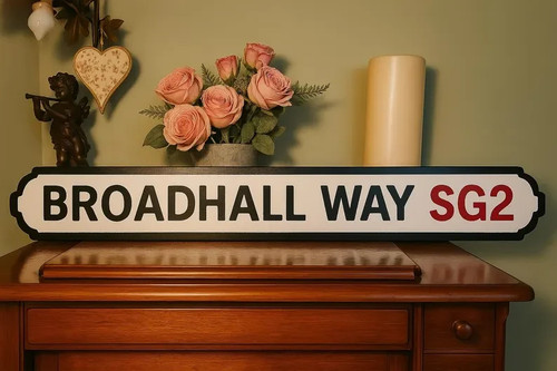 Broadhall way faux cast - broadhall, iron