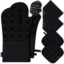 Oven Mitts and Pot Holders Set