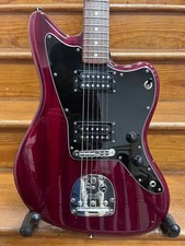 Fender Modern Player Jazzmaster HH Electric Guitar - Crimson Red Transparent