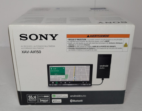 Sony xav ax150 double - xav-ax150, 7"