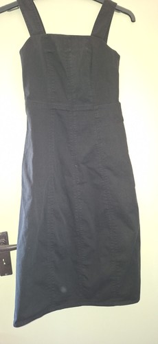 Cos pinafore dungaree black - pinafore,