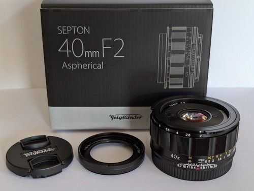 Voigtlander 40mm septon - 40mm,
