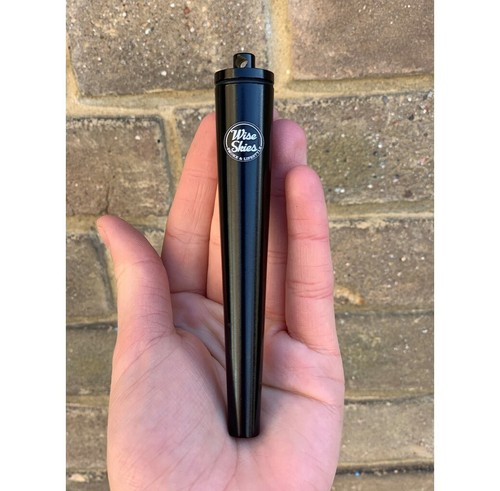 Black metal cone holder - black,