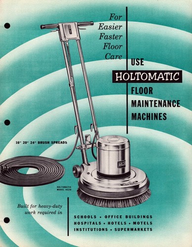1958 holt holtomatic floor - ,