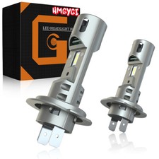 HMCYCI 2X H7 LED Headlight