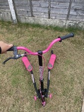 Sporter Y Flicker Scooter Swinging Pink Black , Foldable, Inc Org Box Manchester