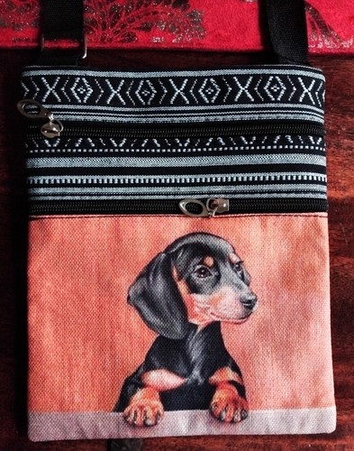 Dachshund puppy colour boho - 'dachshund,