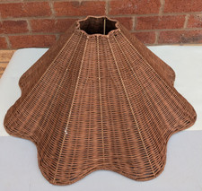 Large Wicker Lampshade