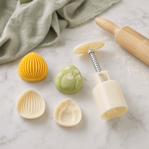 Mooncake mold cookies - mold, pastry