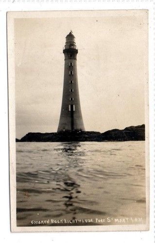 Chicken rock lighthouse port - rock,