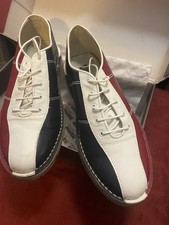 IKON Mens Leather Red White