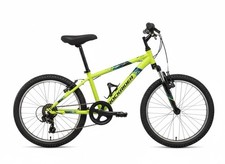 BTWIN Rockrider St 500 Kids' Mountain Bike 20 inch, Black/Green, Decathlon