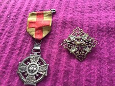 Order Of The Ermine Chilvary Brooch And Religious Medal
