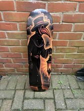 Skateboard Deck Wall Art. Plague Doctor Tattoo Old School Not Sailor Jerry