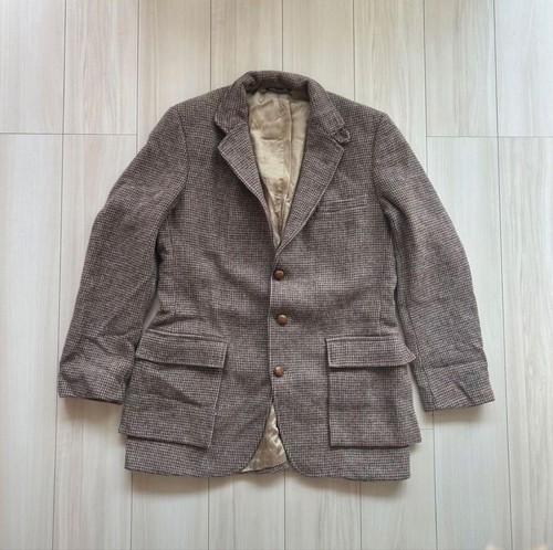 80s llb harris tweed wool - -80s,