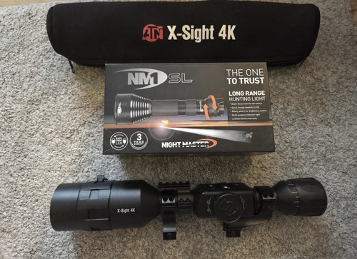 Atn sight pro rifle scope - 4k,